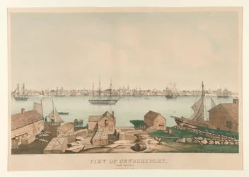 Utsikt över Newburyport, (från Salisbury)