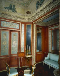 Boudoir från Hotel dHocqueville, Rouen, ca. 1785.