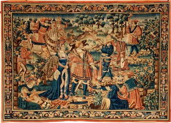flamländsk gobeläng. 1500-talet.