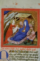 Ms Gen 1111 Page från Legenda Aurea, Brygge, c.1400-10