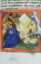 Ms Gen 1111 Page från Legenda Aurea, Brygge, c.1400-10