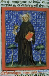 Ms Gen 1111 Page från Legenda Aurea, Brygge, c.1400-10