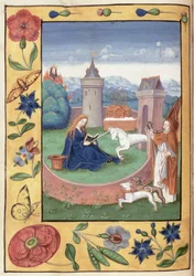 Ms McClean 99 f.11v Annunciation, c.1526