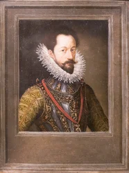 Porträtt av Alessandro Farnese