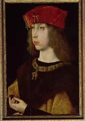 Porträtt av Filip den stilige (1478-1506)
