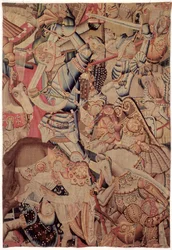 Slaget vid Roncevaux, från The History of Charlemagne