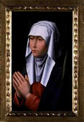 The Woman in Distress (olja på panel)