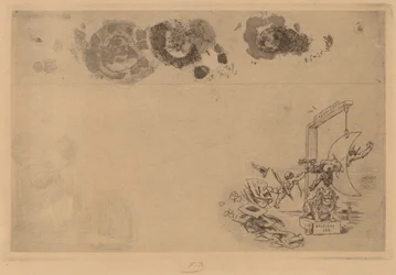Belgiska gränsen, Bill of Disorder Frontiere de Belgique. Billet a Desordre, 1871.