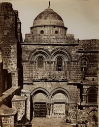 Album Palestina 1887: Heliga gravens basilika i Jerusalem