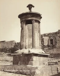 Monument till Lysicrates, beläget i staden Aten