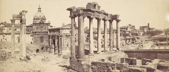 [The Roman Forum], ca. 1870-talet.