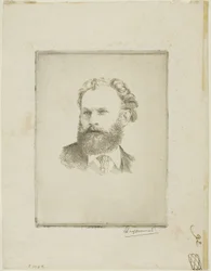 Porträtt av Edouard Manet