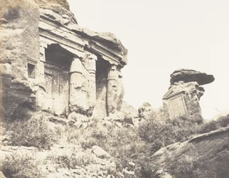 Djebel Selséléh Silsilis, Steles Architecturales Carved In The C..., 1851-52, tryckt 1853-54.