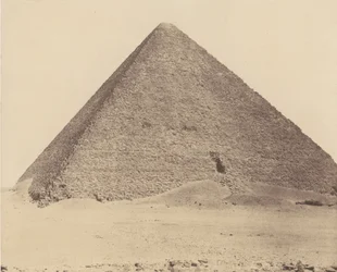 Djizeh Necropolis of Memphis, Pyramid of Cheops Great Pyramid, 1851-52, tryckt 1853-54.