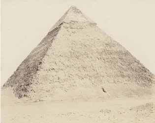Djizeh Necropolis of Memphis, Pyramid of Chephren, 1851-52, tryckt 1853-54.