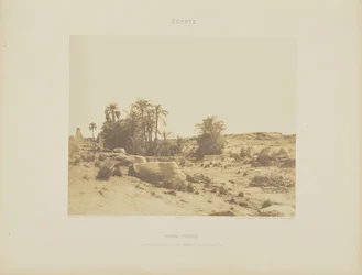 Karnak (Thebe). Sfinxernas aveny - Allmän vy från punkt G