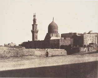Le Kaire, Nâcéryeh-moskén, publicerad 1851.