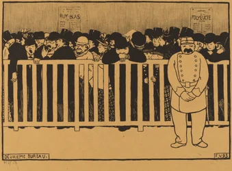 Andra biljettkassan, 1893.