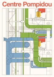 Centre Pompidou, 2023 (digitalt)