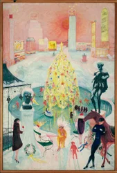 Jul, ca 1930-40 (olja på duk)
