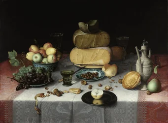 Stilleben med ost, ca 1615