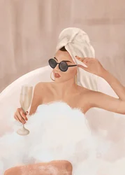 Elegant bubbelbad