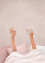 En mysig morgonkaffe