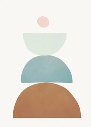 Modern pastellbalans