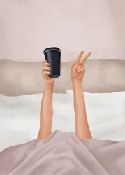 Morgonkaffe och lugn