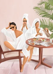 Elegant spa-brunch
