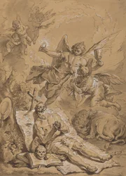 Sista nattvarden av Saint Hieronymus