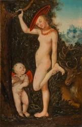 Venus och Amor, honungstjuven
