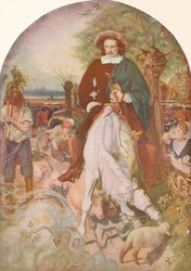 Cromwell on His Farm, 1874, 1918