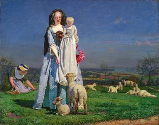 Pretty Baa-Lambs, 1850-tal.