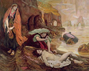 The Finding of Don Juan av Haidee, 1878