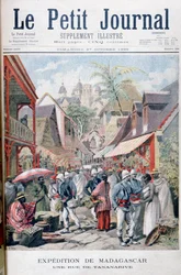 Tananarive Antananarivo, Madagaskars huvudstad, 1895