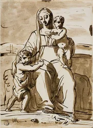 Madonna med barn och Sankt Johannes
