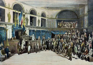 Thermidor , robespierres fall, teatern de la porte saint martin