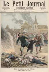 Massaker i Kina, ur "Le Petit Journal", 19 december 1891