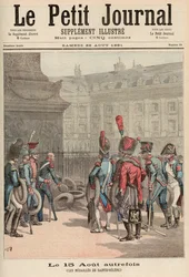 Den 15 augusti i gamla tider: Helena-medaljerna, från "Le Petit Journal", 22 augusti 1891.