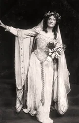 Dorothea Baird 1875-1933, engelsk skådespelerska, tidigt 1900-tal.