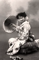 Isabel Jay 1879-1927, operasångerska och skådespelerska, 1906.