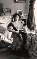 Marie Studholme 1875-1930, engelsk skådespelerska, 1906.