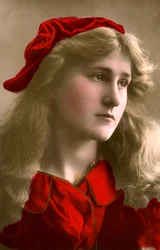 Phyllis Dare 1890-1975, engelsk skådespelerska, 1906.