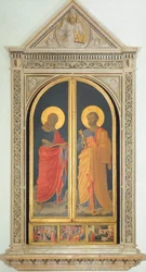 Liniers altartavla: St. Peter och St. Mark