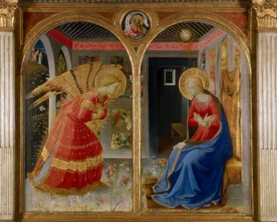 The Annunciation, c.1432 (tempera på panel)