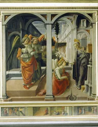 Annunciation, c.1445 (panel)