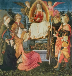 Madonnan i den heliga gördelen, 1456