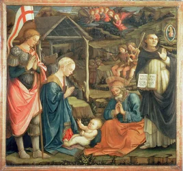 Födelsekyrkan med SS. Michael och Dominic, 1470