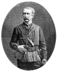 Garnet Joseph Wolseley, 1:e Viscount Wolseley, irländskfödd brittisk soldat, 1900.